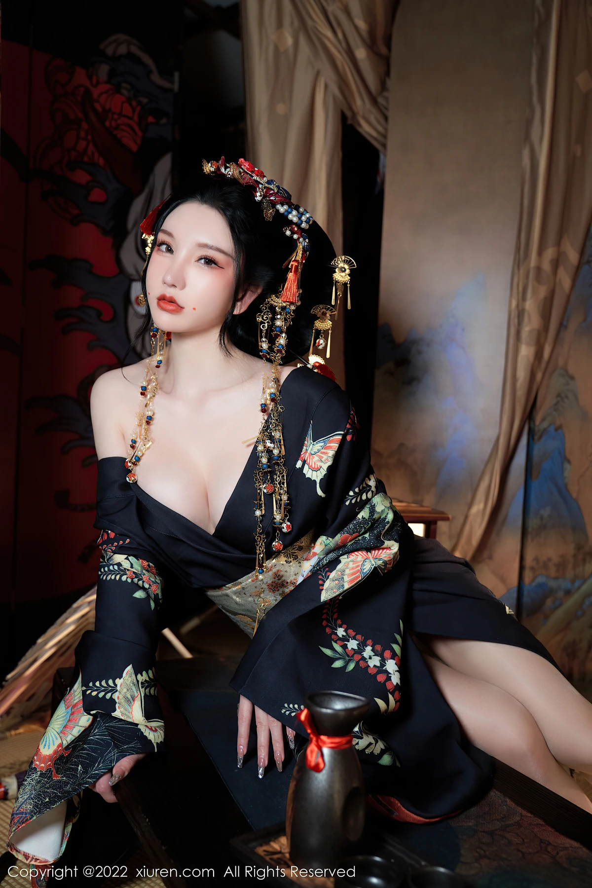 XiuRen No.5537 周于希Sally的日系风写真：看完想让她也拍一套？ - 2