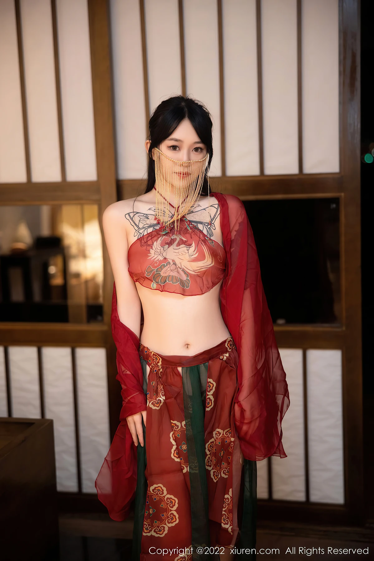 秀人网No.5527 模特奶瓶.大理旅拍：这组红古装写真，看完想立刻带她去拍同款！ - 3