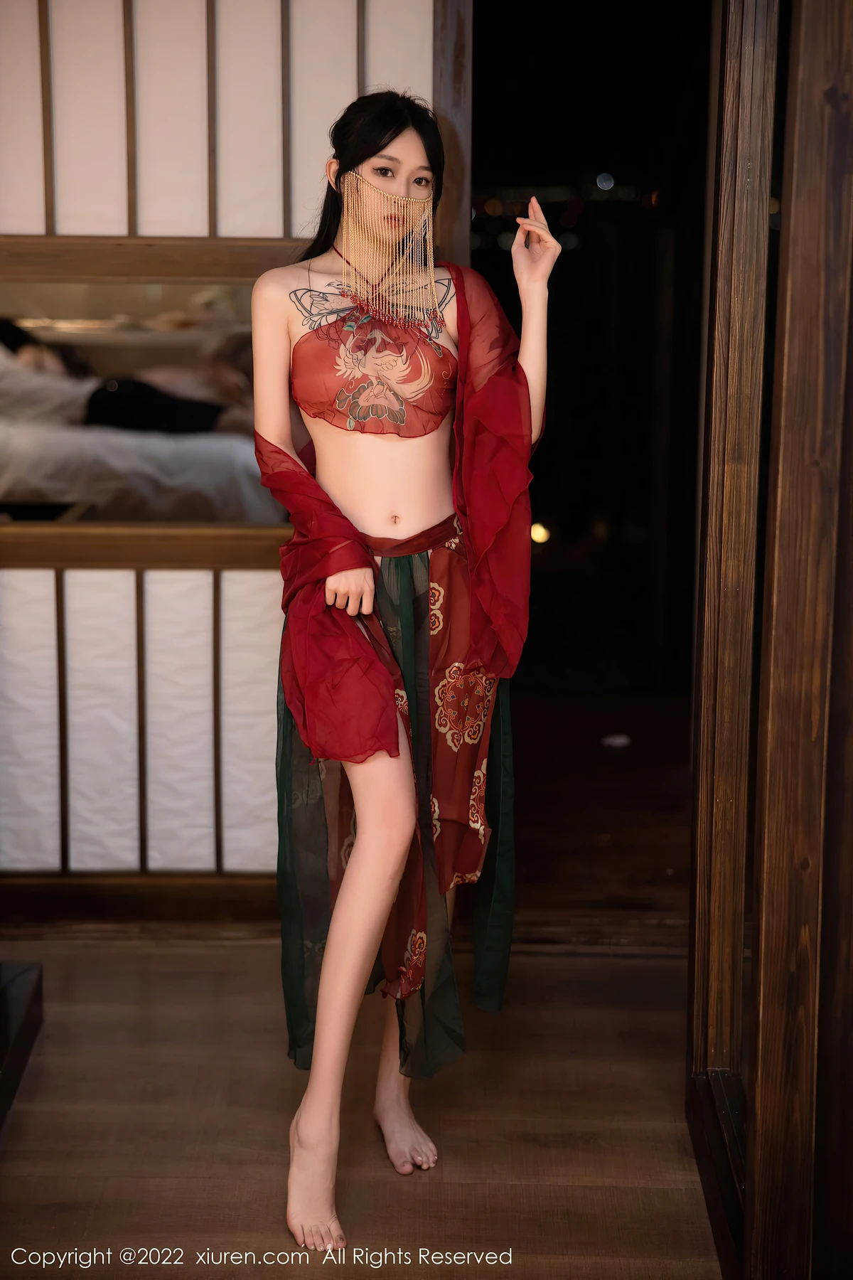 秀人网No.5527 模特奶瓶.大理旅拍：这组红古装写真，看完想立刻带她去拍同款！ - 5