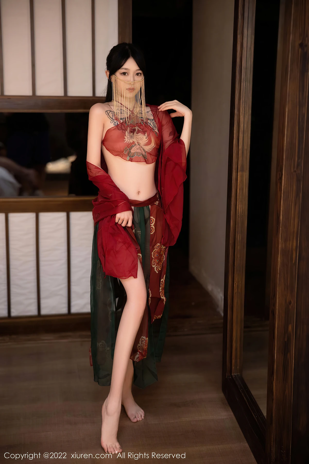 秀人网No.5527 模特奶瓶.大理旅拍：这组红古装写真，看完想立刻带她去拍同款！ - 6