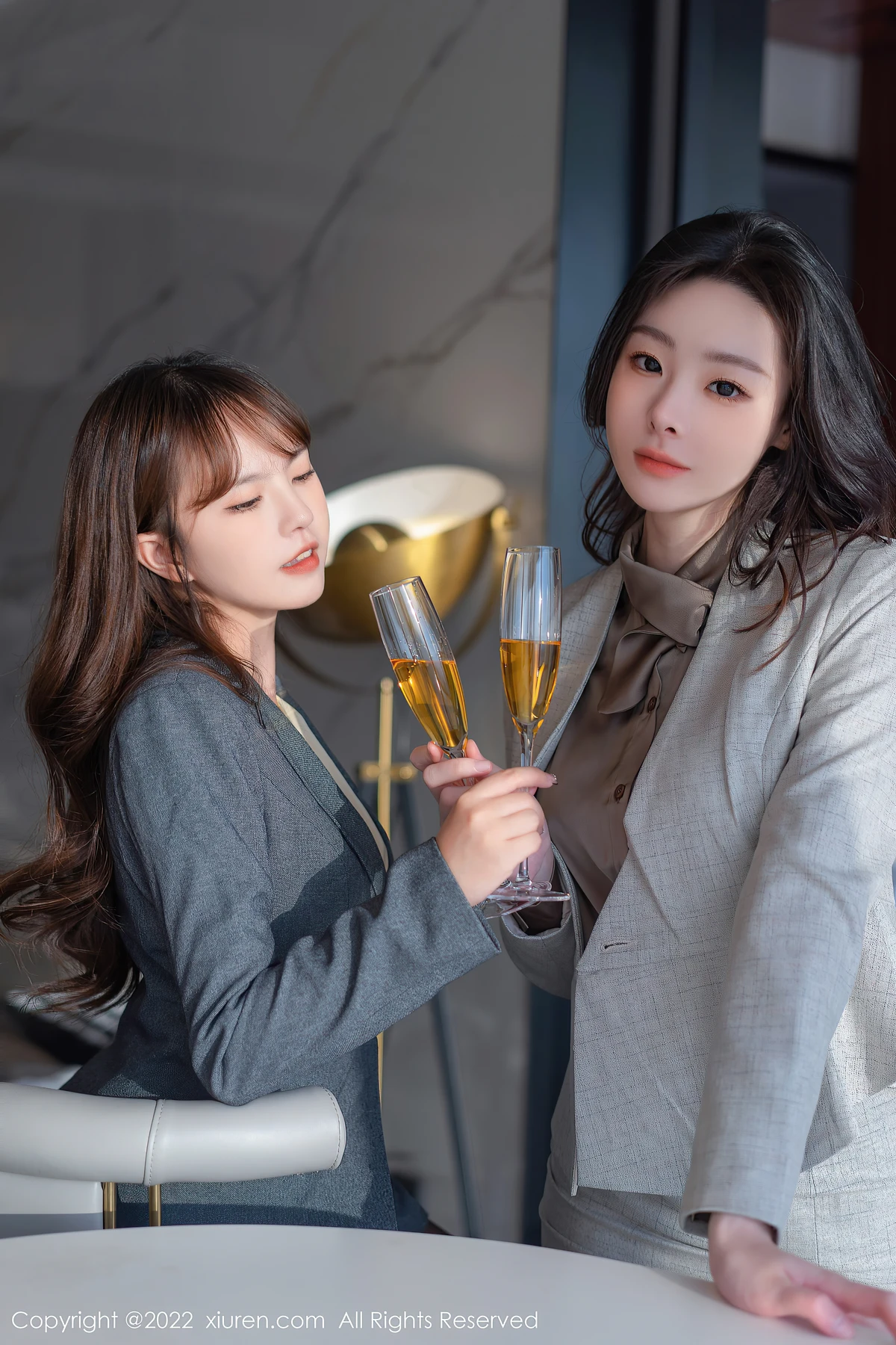 XiuRen No.5524 是小逗逗张思允Nice OL写真：这波职业装诱惑，真·戳中审美点！ - 3