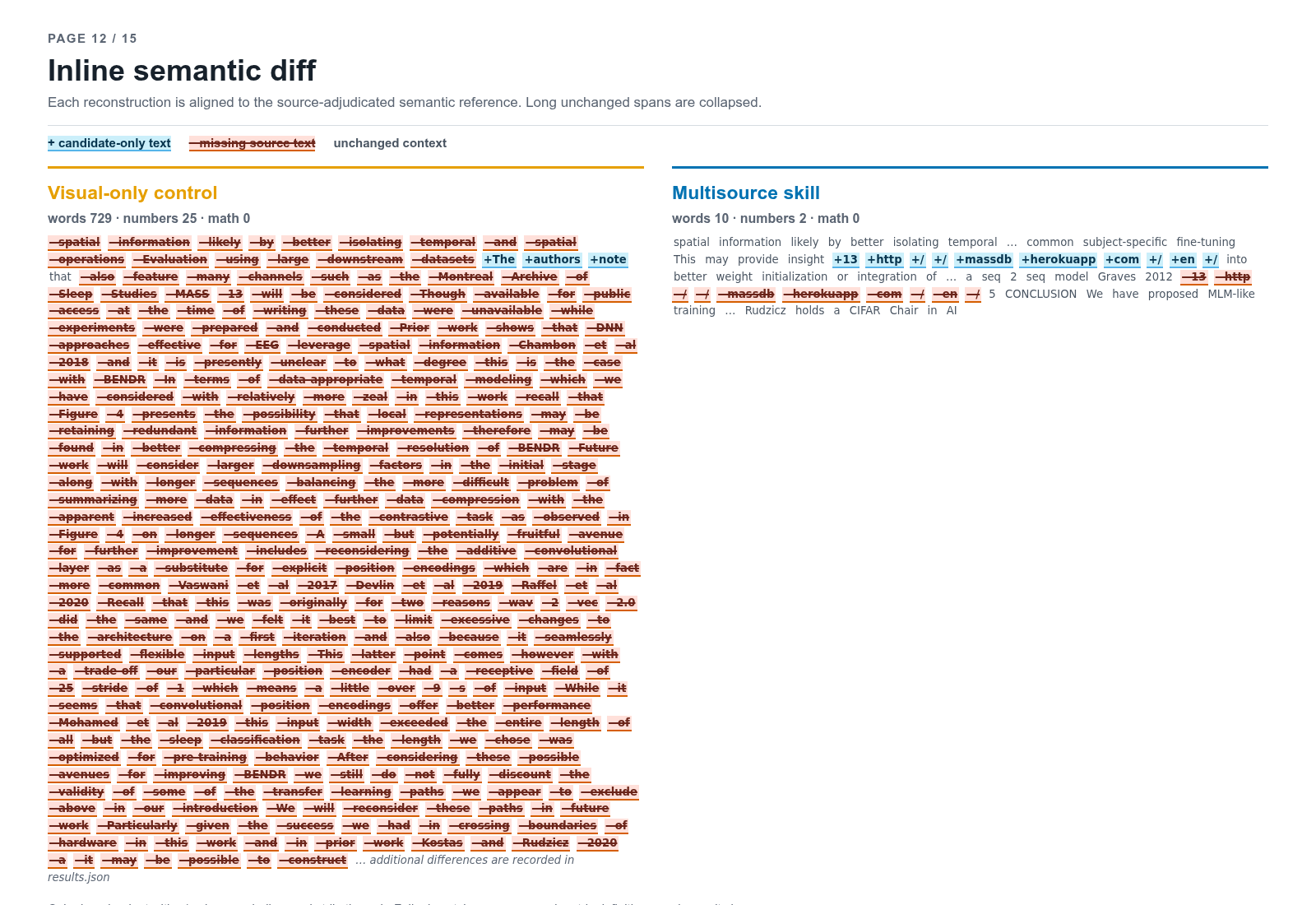 Page 12 inline semantic diff