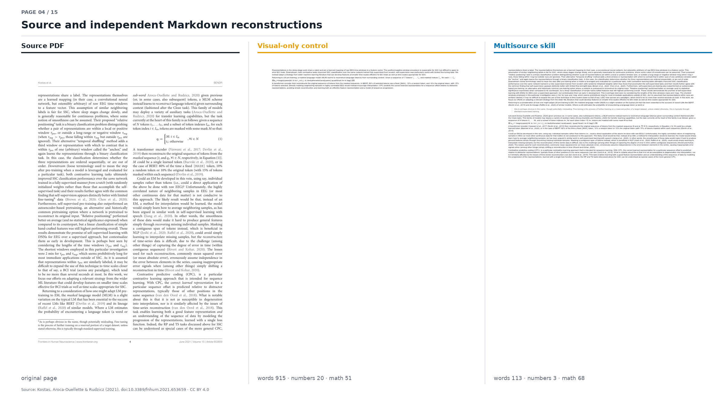 Page 4 source and Markdown comparison
