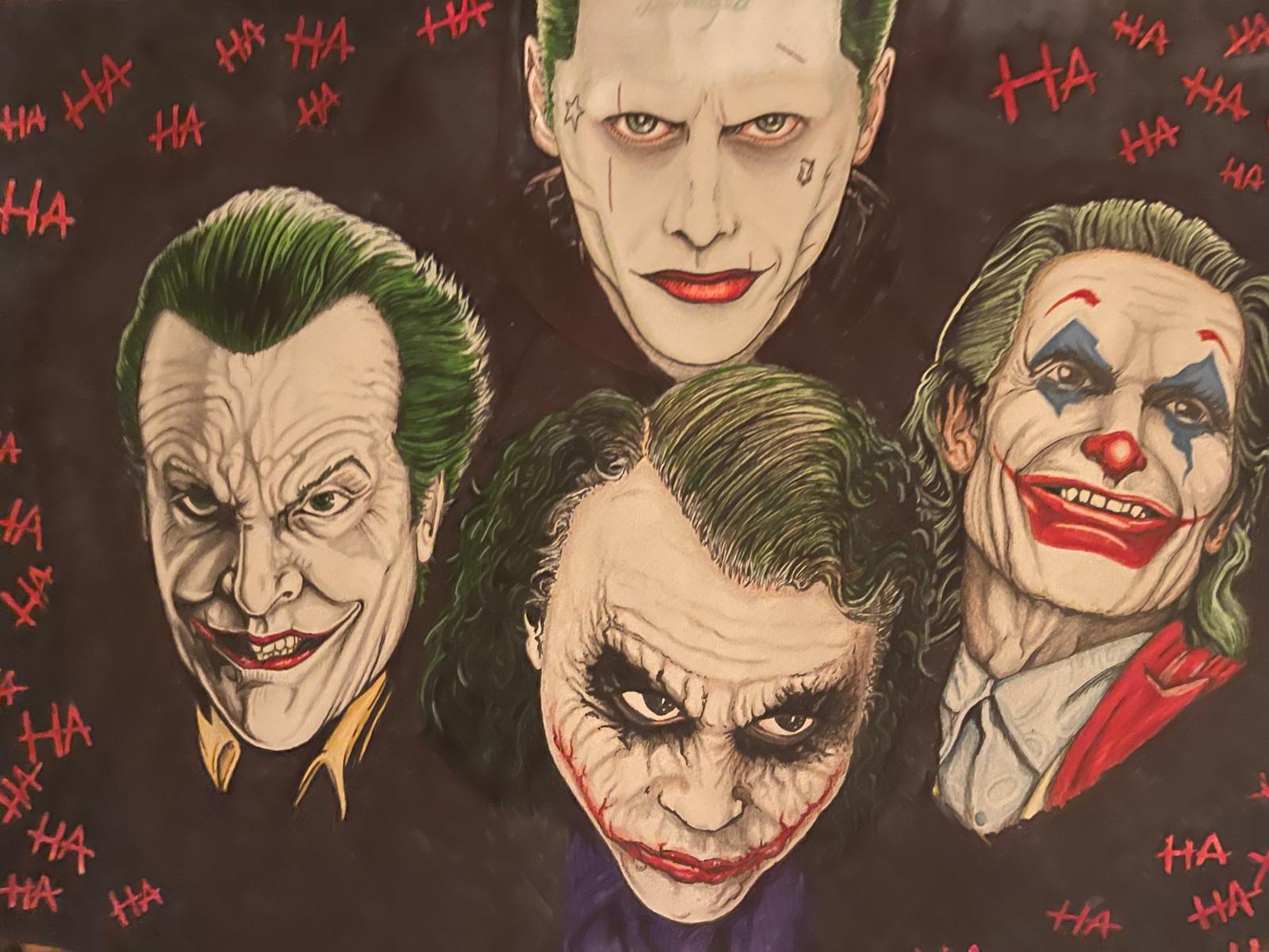 The Joker - Multiple Expressions