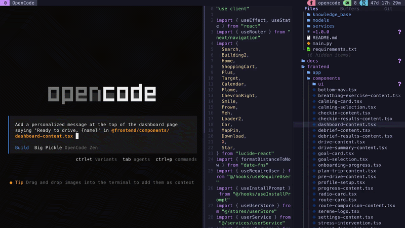 OpenCode demo