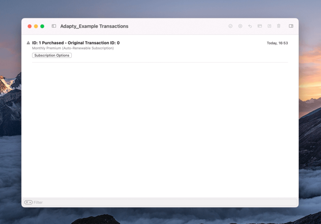 StoreKit Transaction Manager