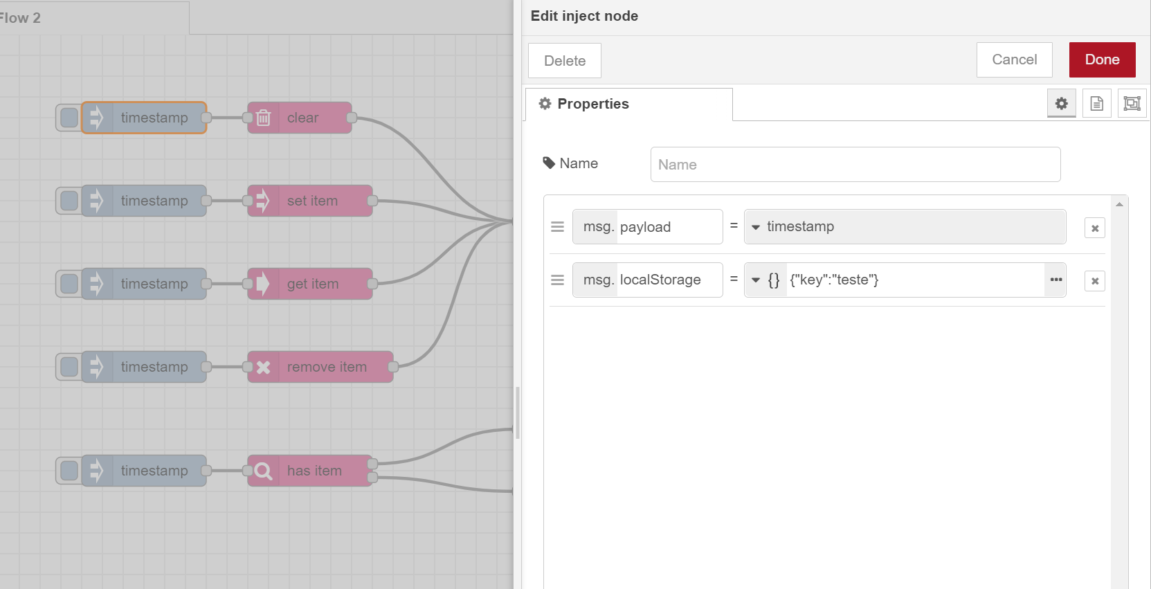 Example Configure