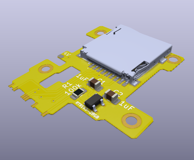 GnW-Zelda-MicroSD KiCad., from the project README