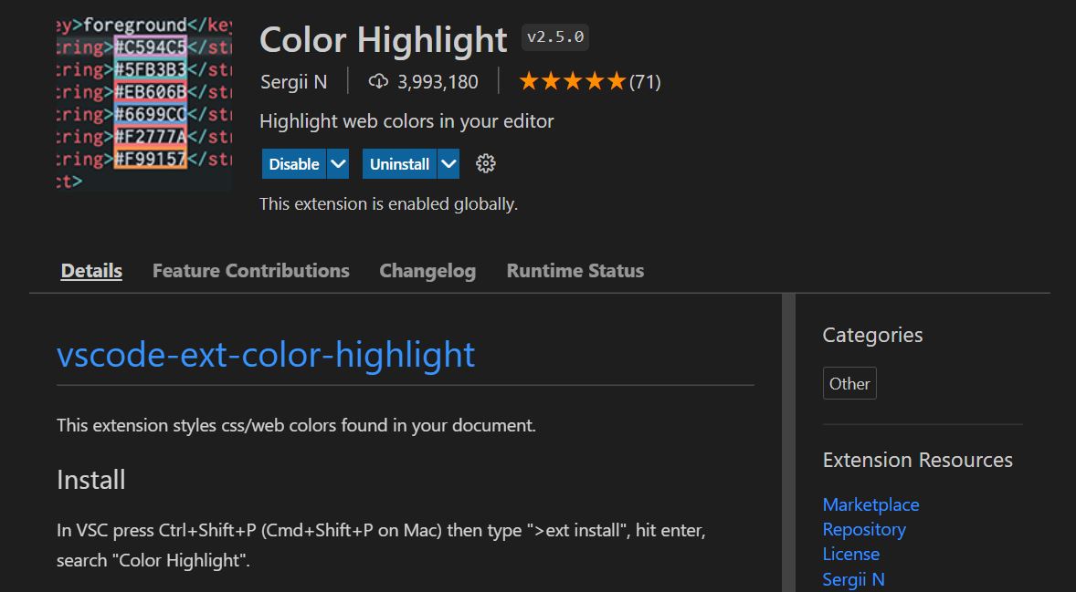 colorhighlight