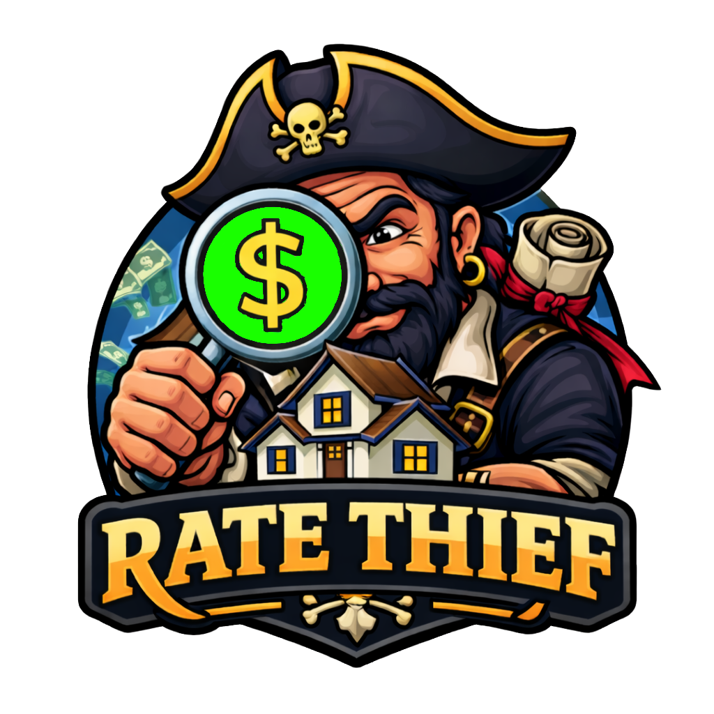 Rate Thief mascot logo