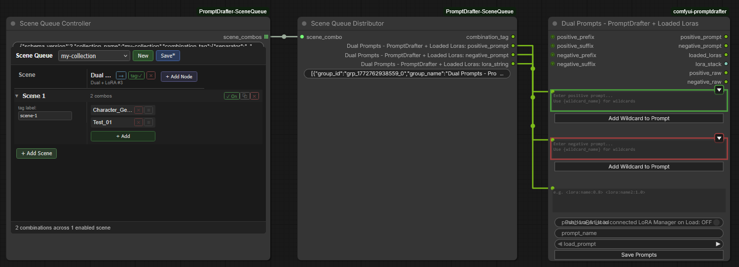 Scene Queue Workflow Example