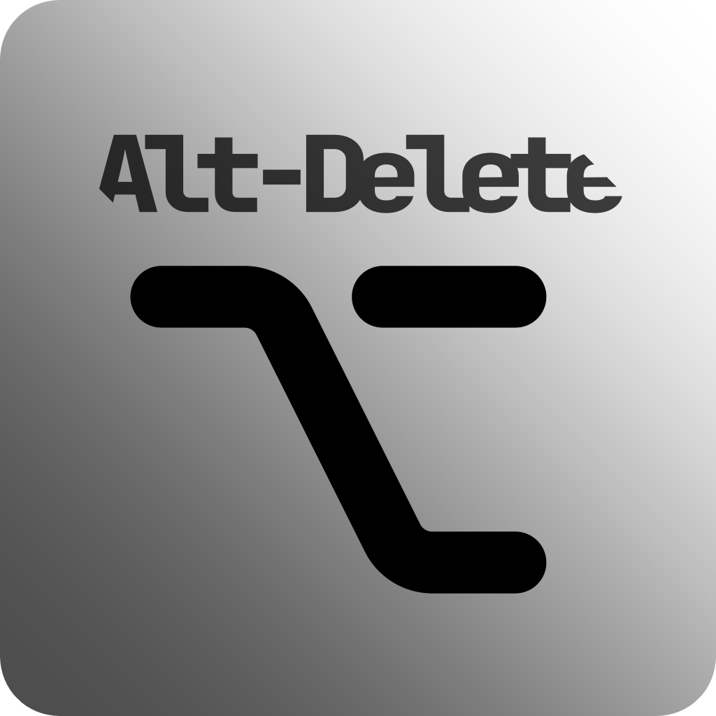 Alt-Delete Icon