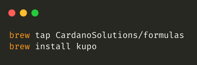 installation instructions
