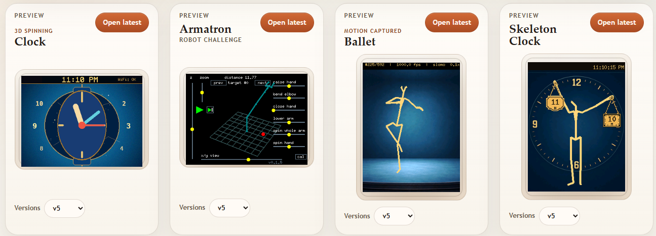 Linkage Blaze demo gallery preview