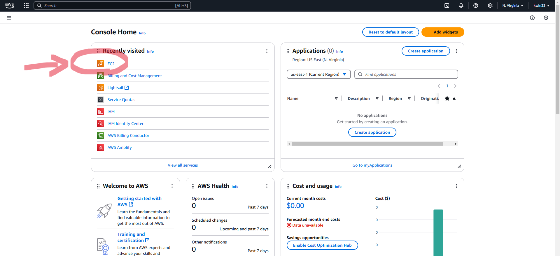 AWS Instructions 1