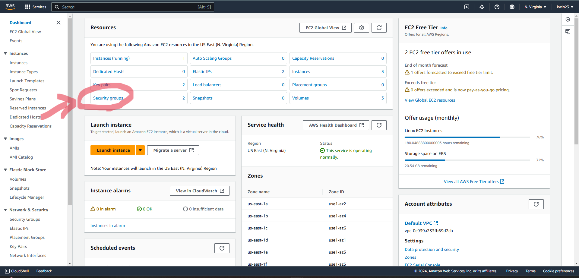 AWS Instructions 6