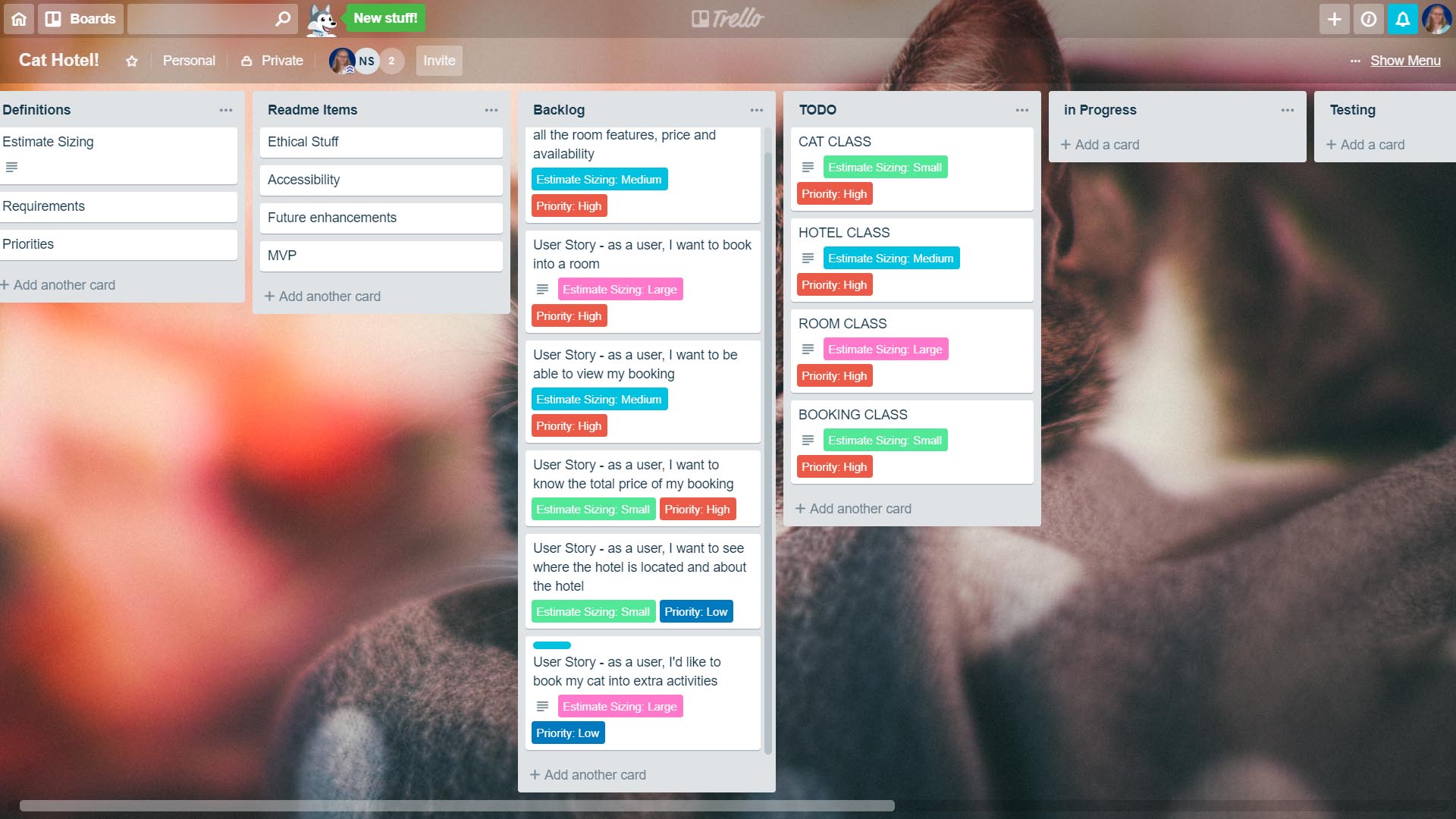 trello day 1