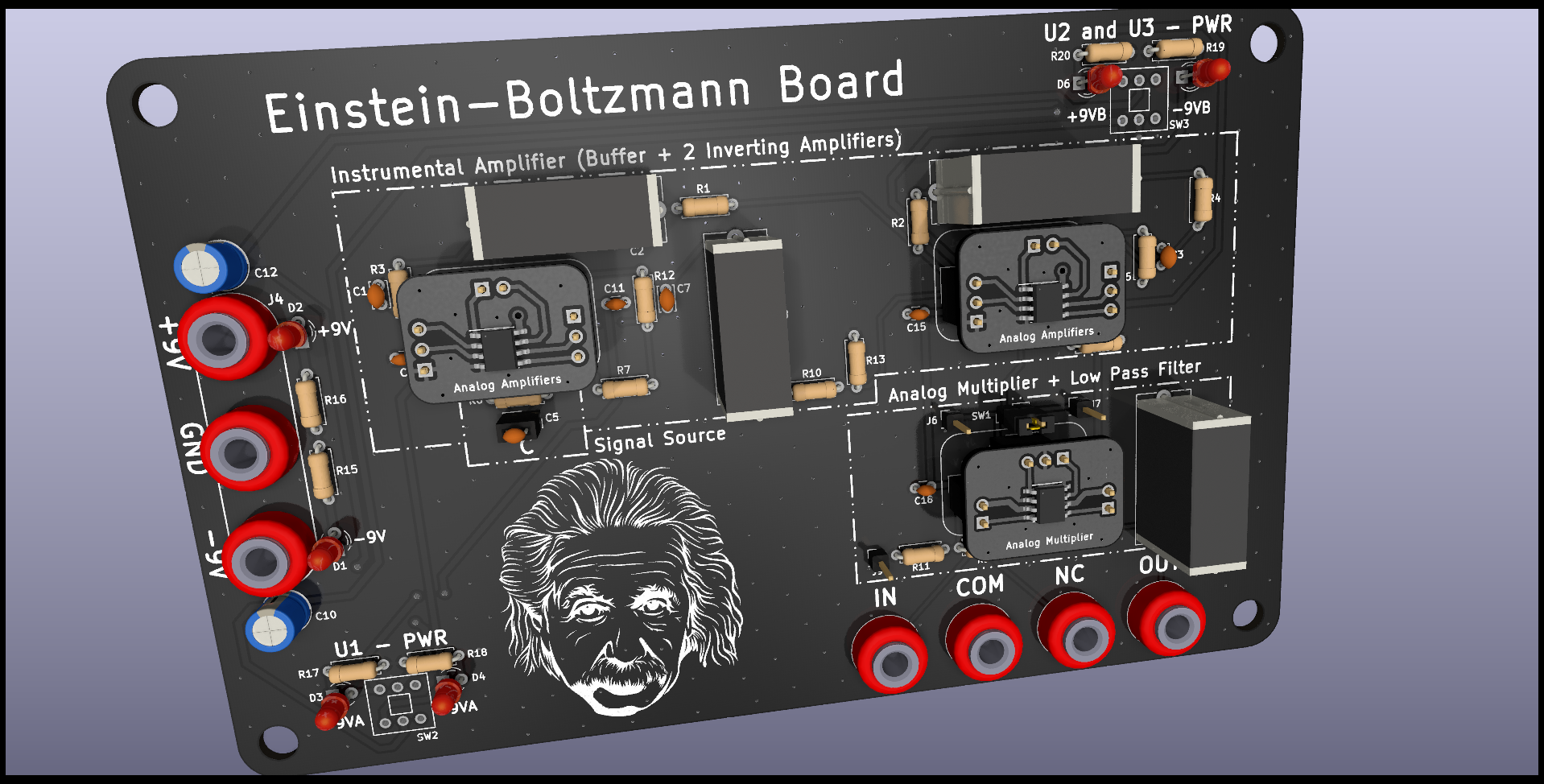 Analog Amplifier Module Board, from the project README