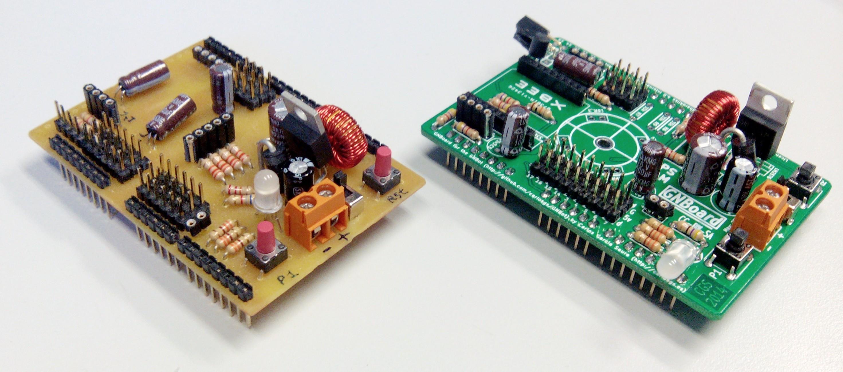 GNBoard (Shield for Arduino Mega), from the project README