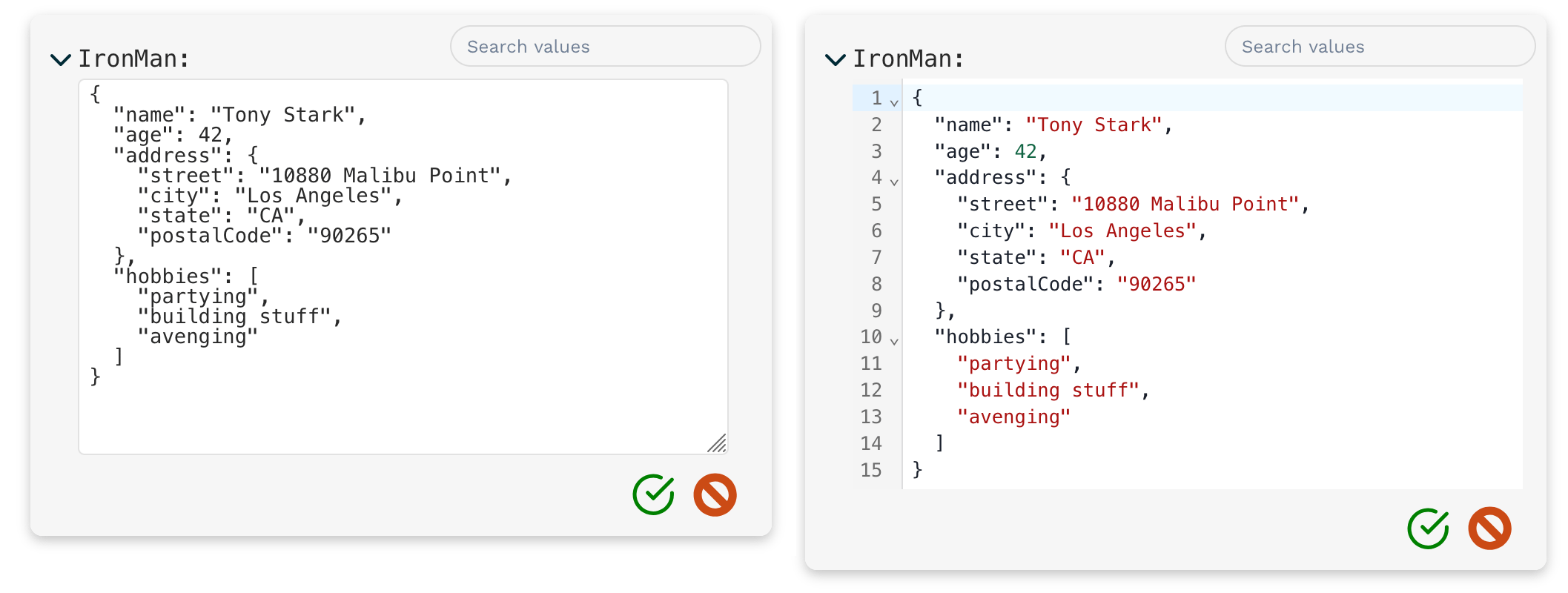 Text editor comparison