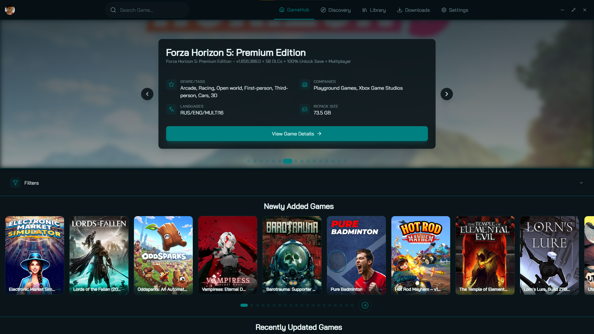 Launcher Screenshot 1