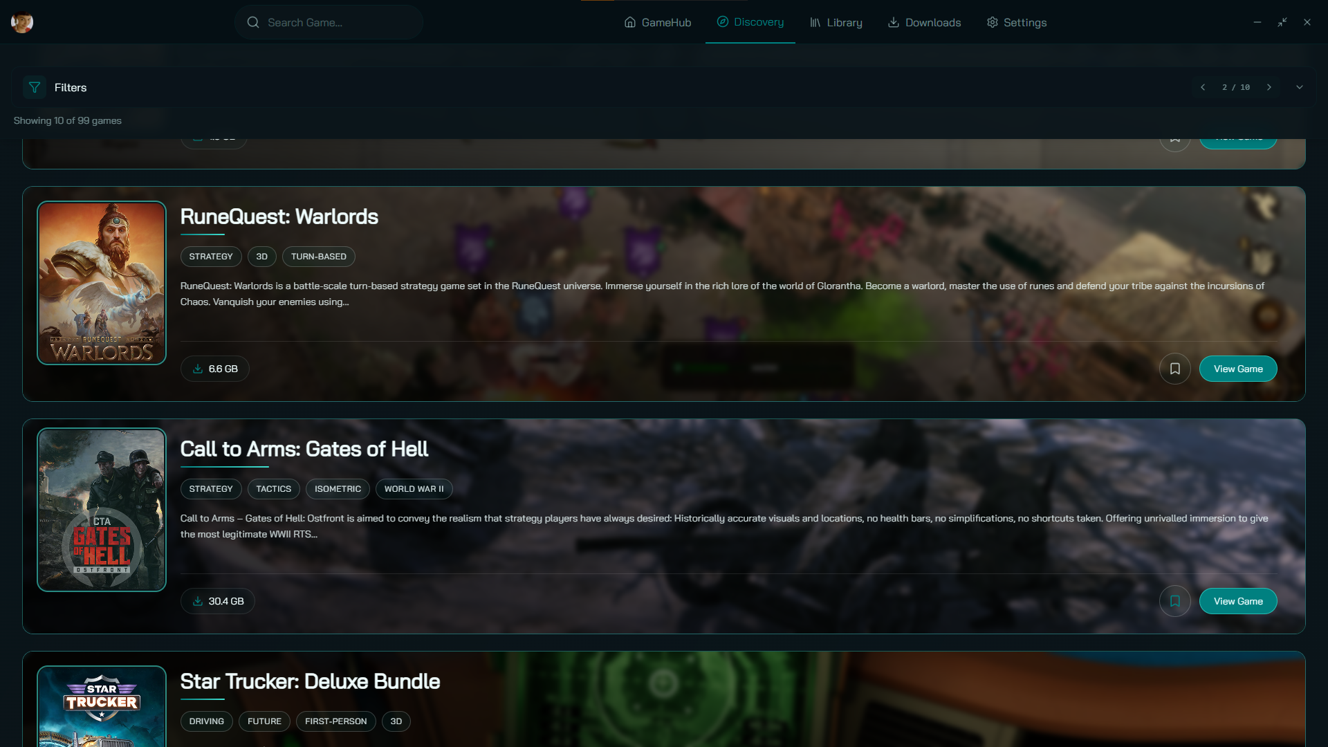Launcher Screenshot 2