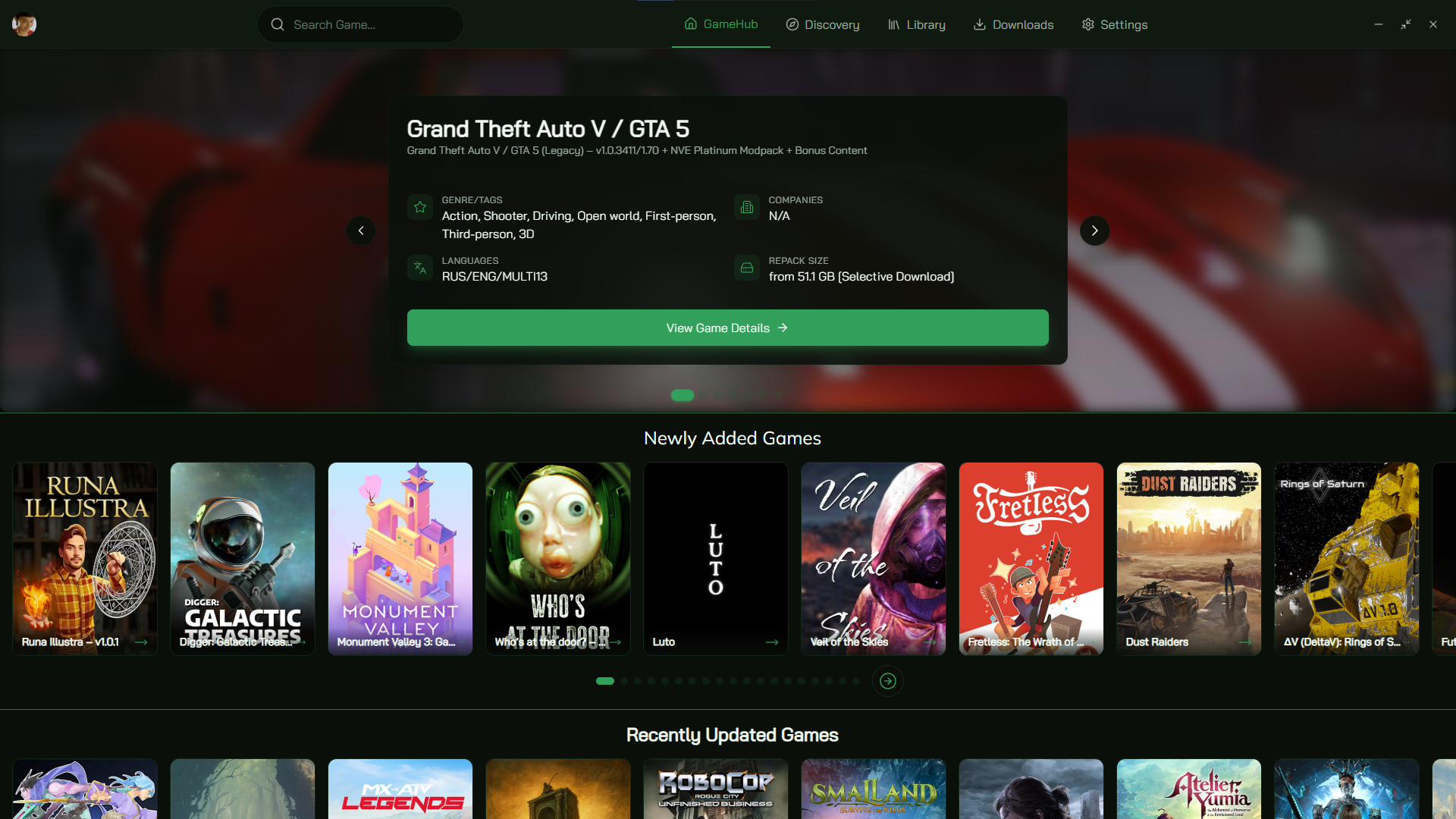 Launcher Screenshot 2