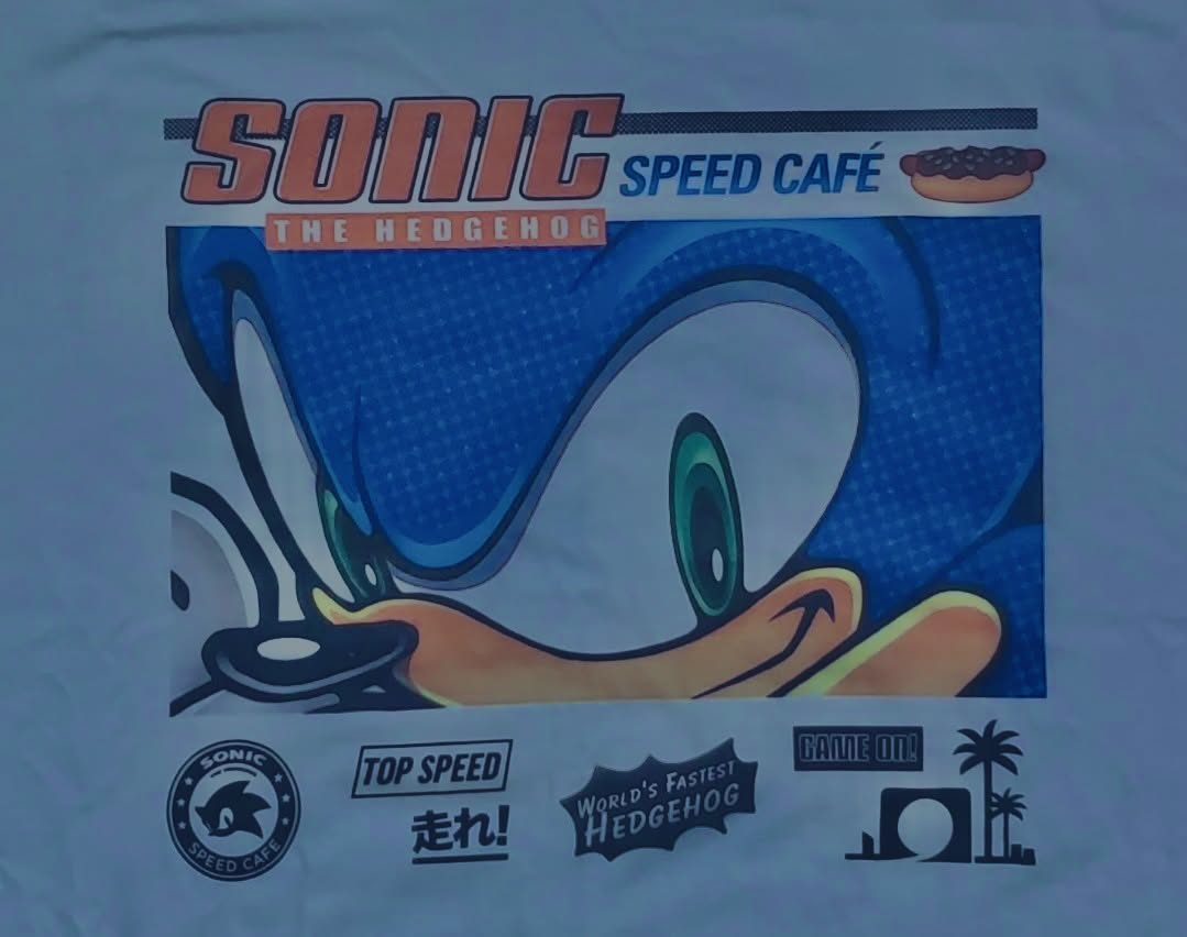 Sonic Speed Cafe Menu