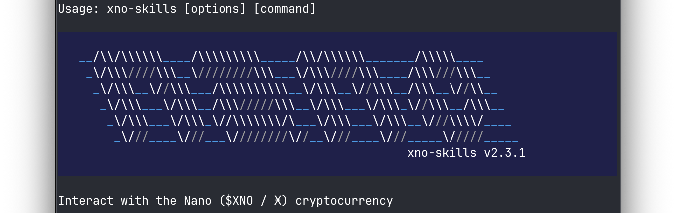 xno-skills CLI preview