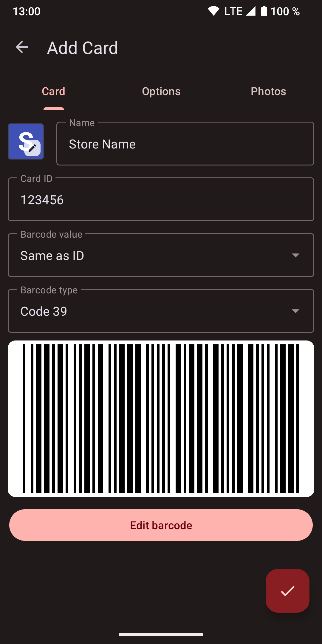 Screenshot 6 of Catima — opens full size
