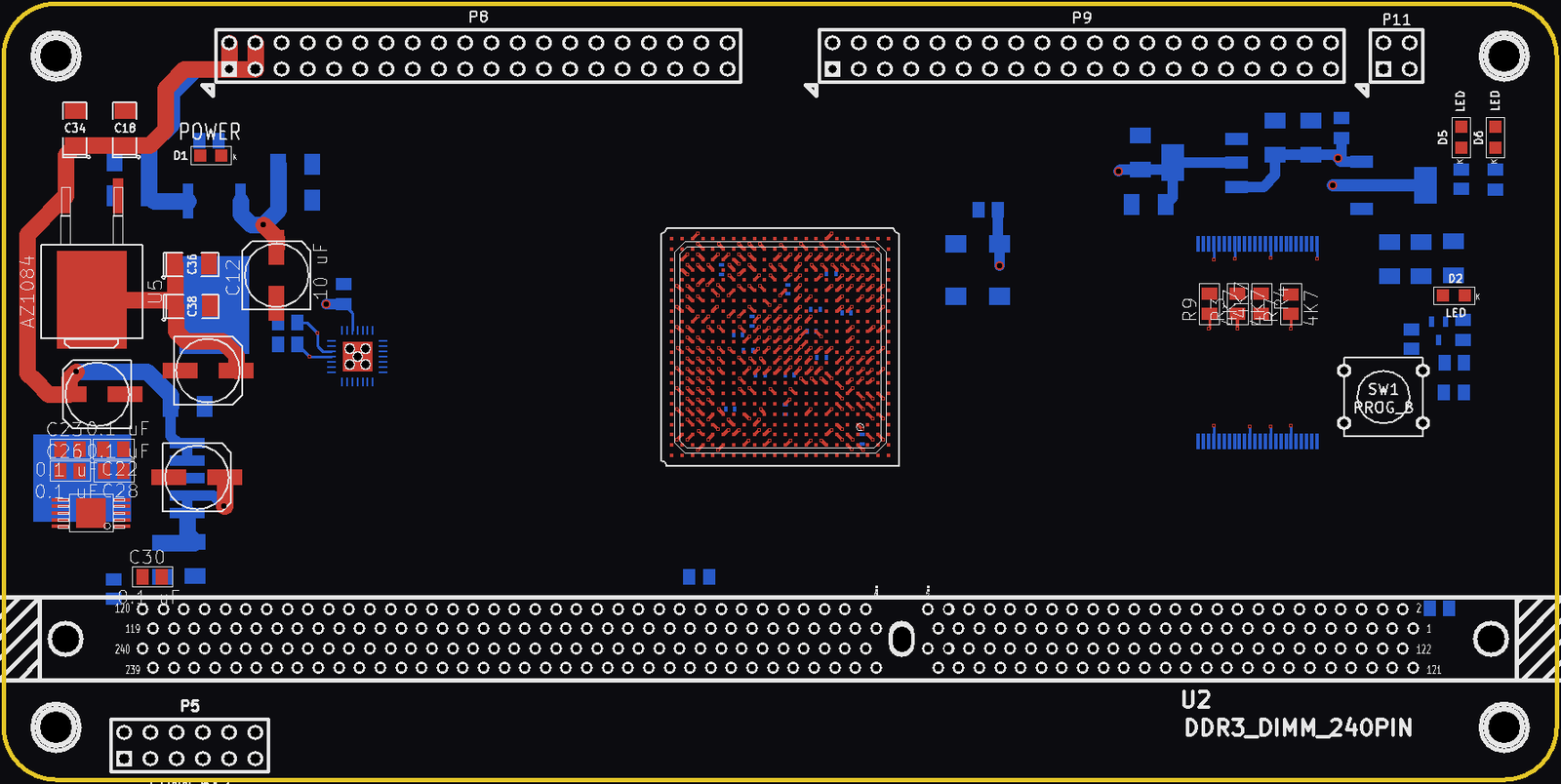 4Mem board v2, from the project README