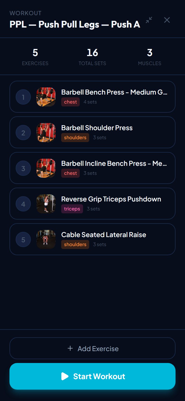 Gym Mode