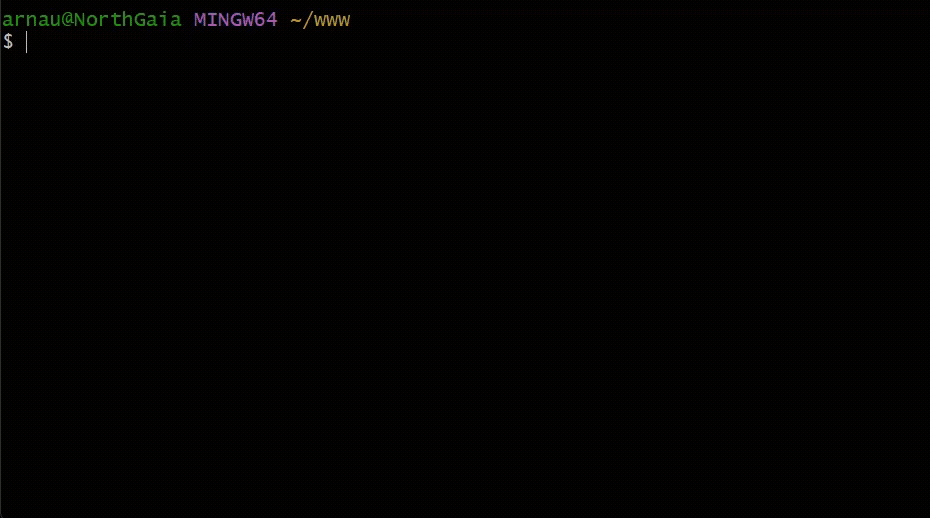Cecil CLI animated demo