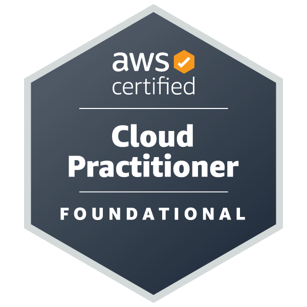 AWS Certified Cloud Practitioner (CCP) Badge