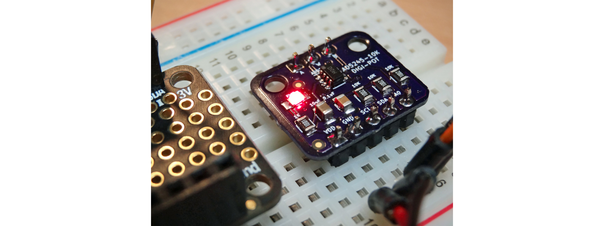 PCB AD5245 Digital Potentiometer, from the project README
