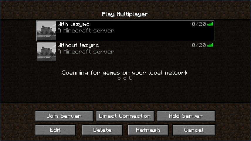 Started server