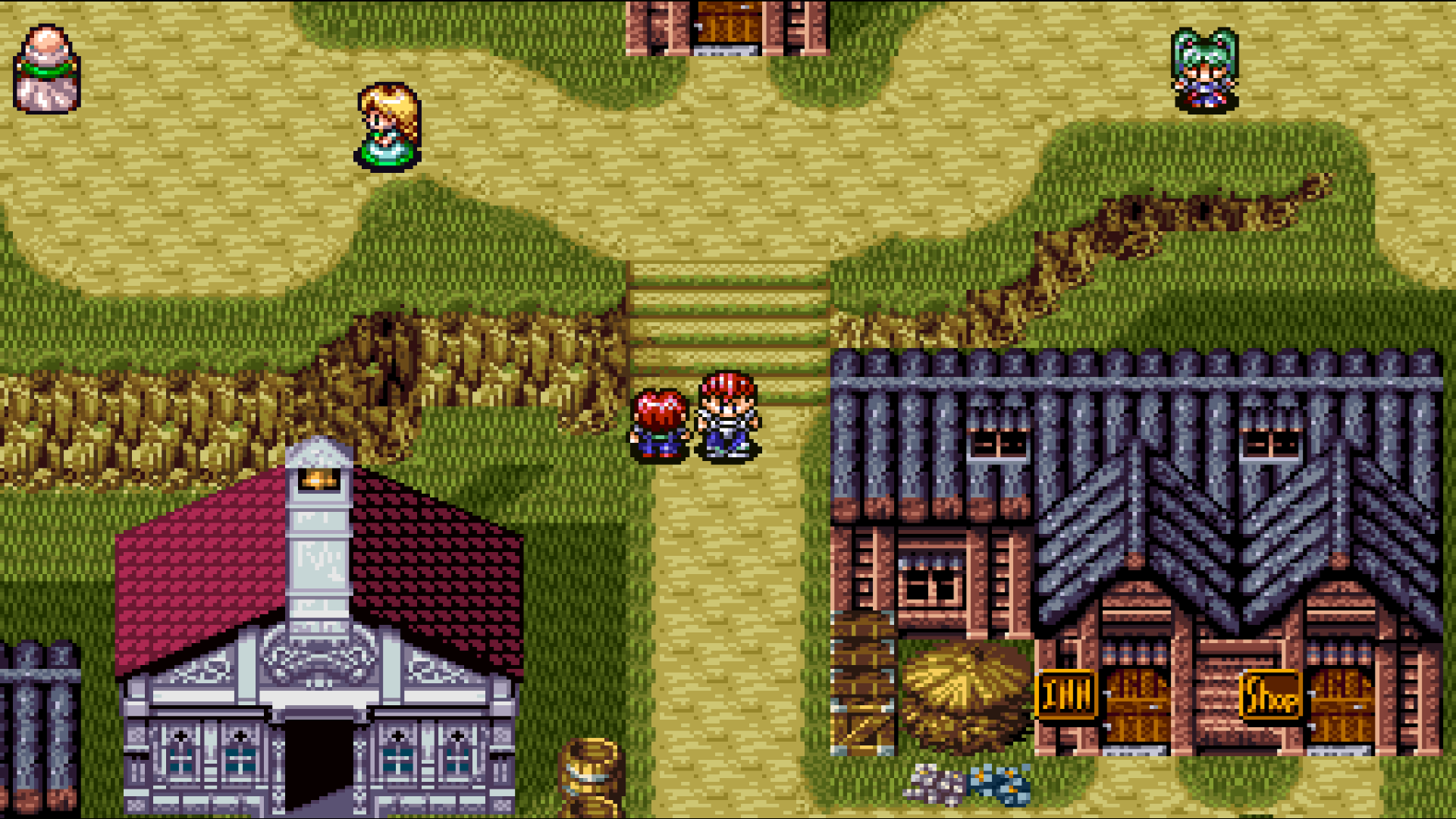 A town in Lufia II Recompiled