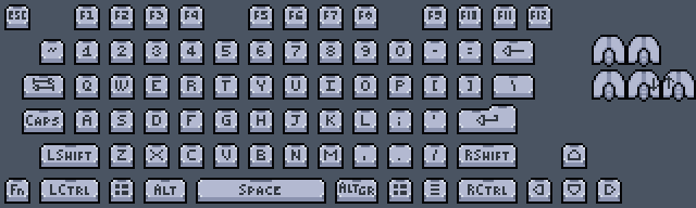 Input Design Keyboard La petite tile - Inputs by Studio Garrigue