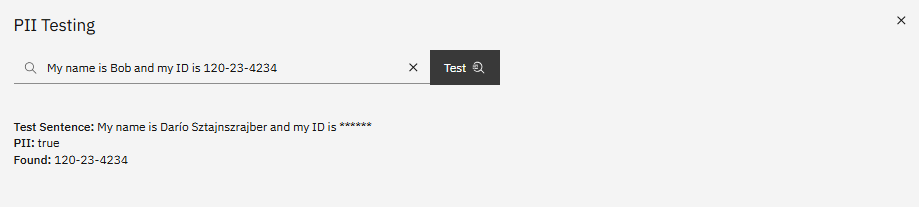 pii testing