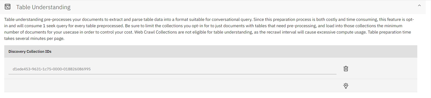 table understanding