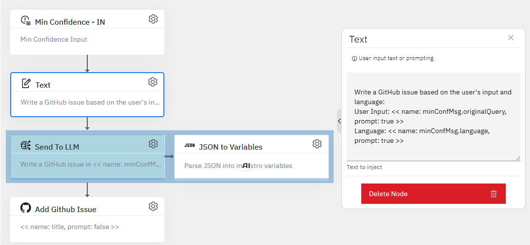 github template