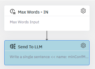 max text template