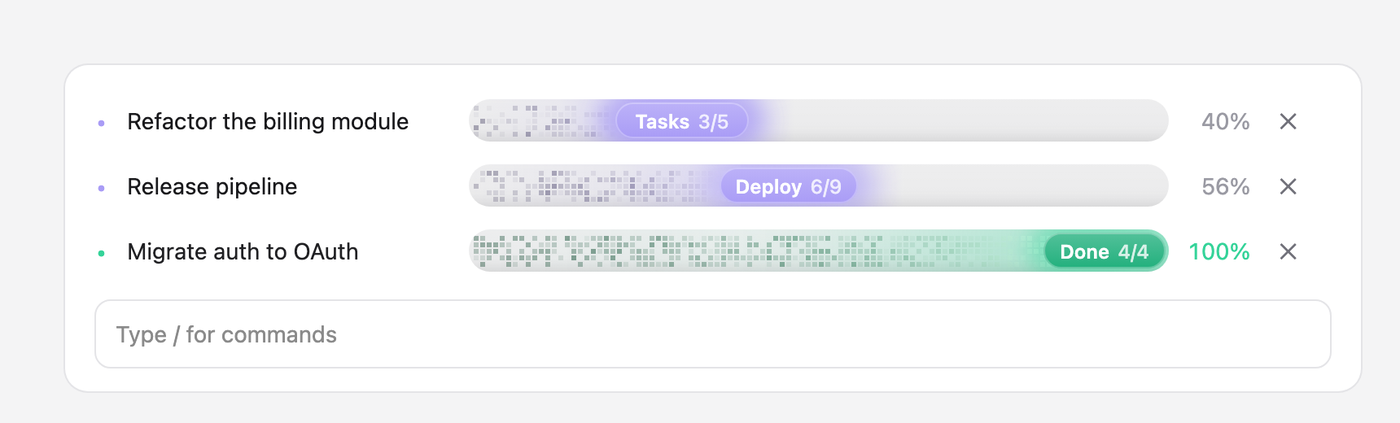 Barres Desktop, thème clair
