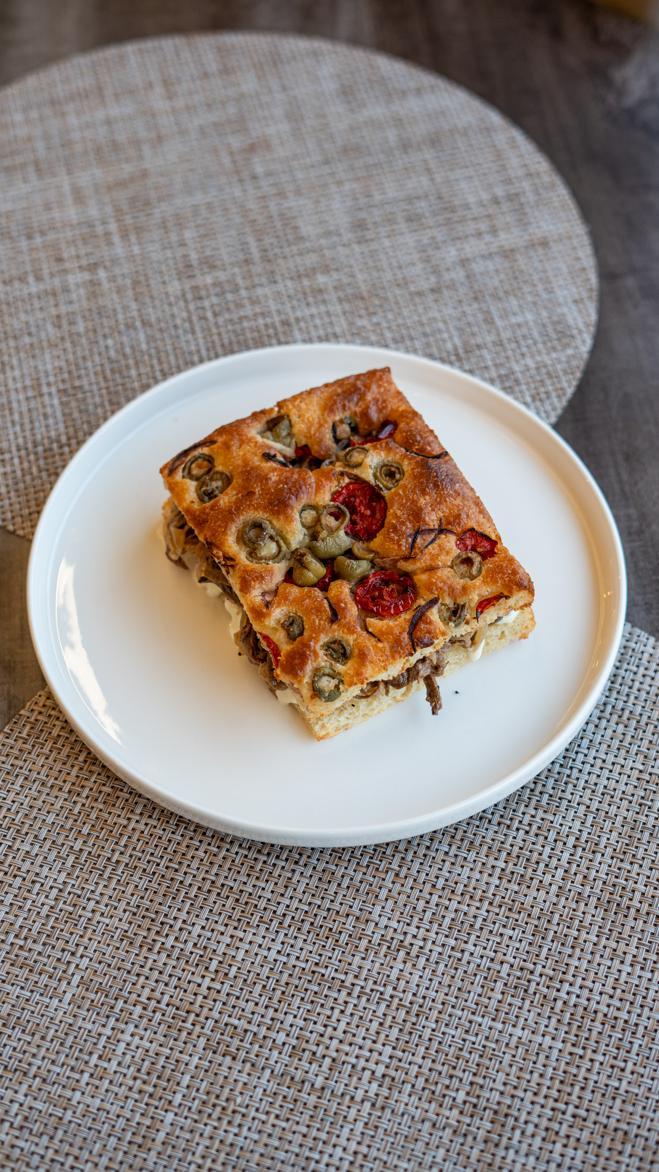Focaccia de lomo
