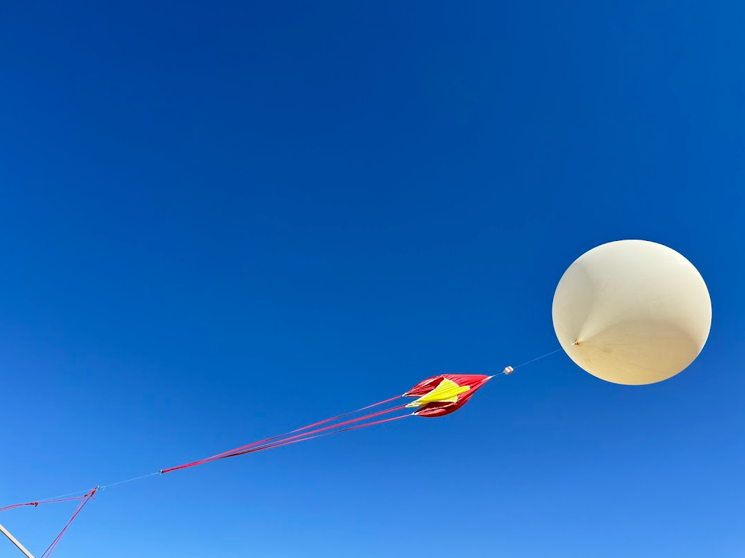 Weather balloon payload overview image.
