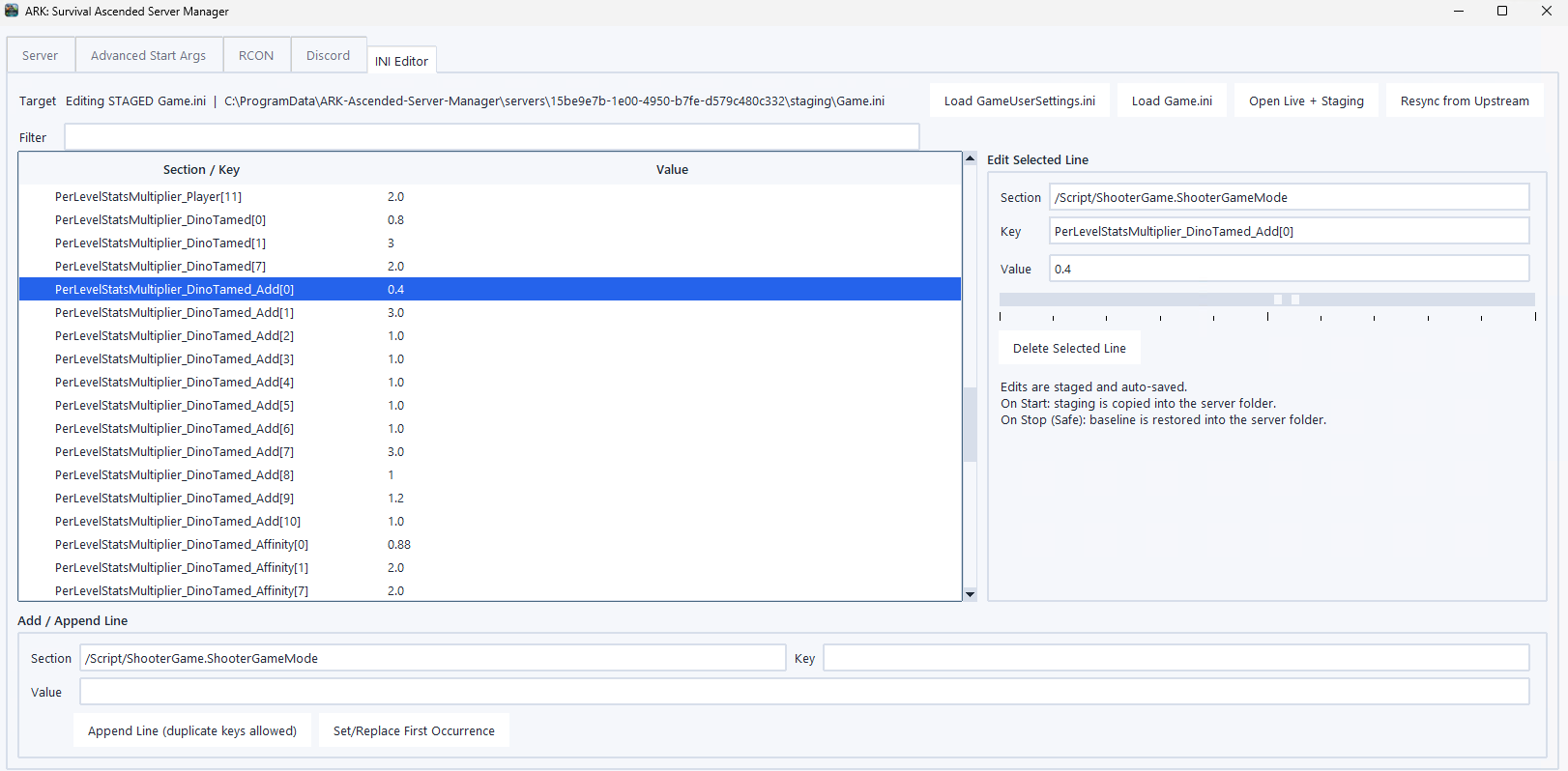 INI Editor