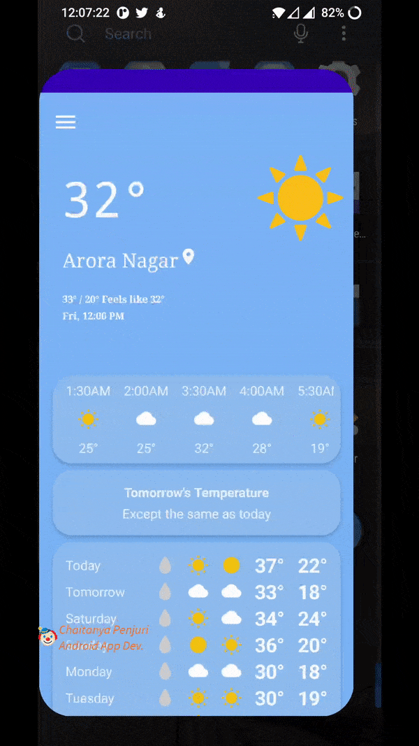 GitHub - ChaituPenju/WeatherUI-Compose: A simple sample compose android ...