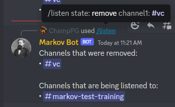 Channel Remove
