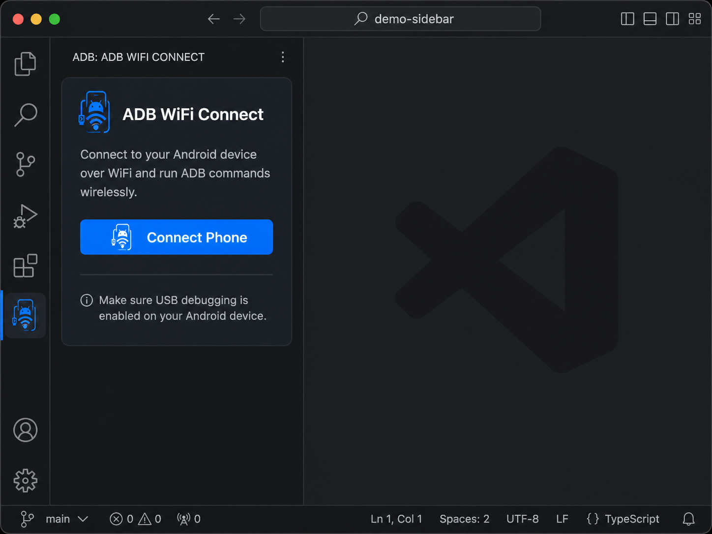 ADB WiFi Connect Preview