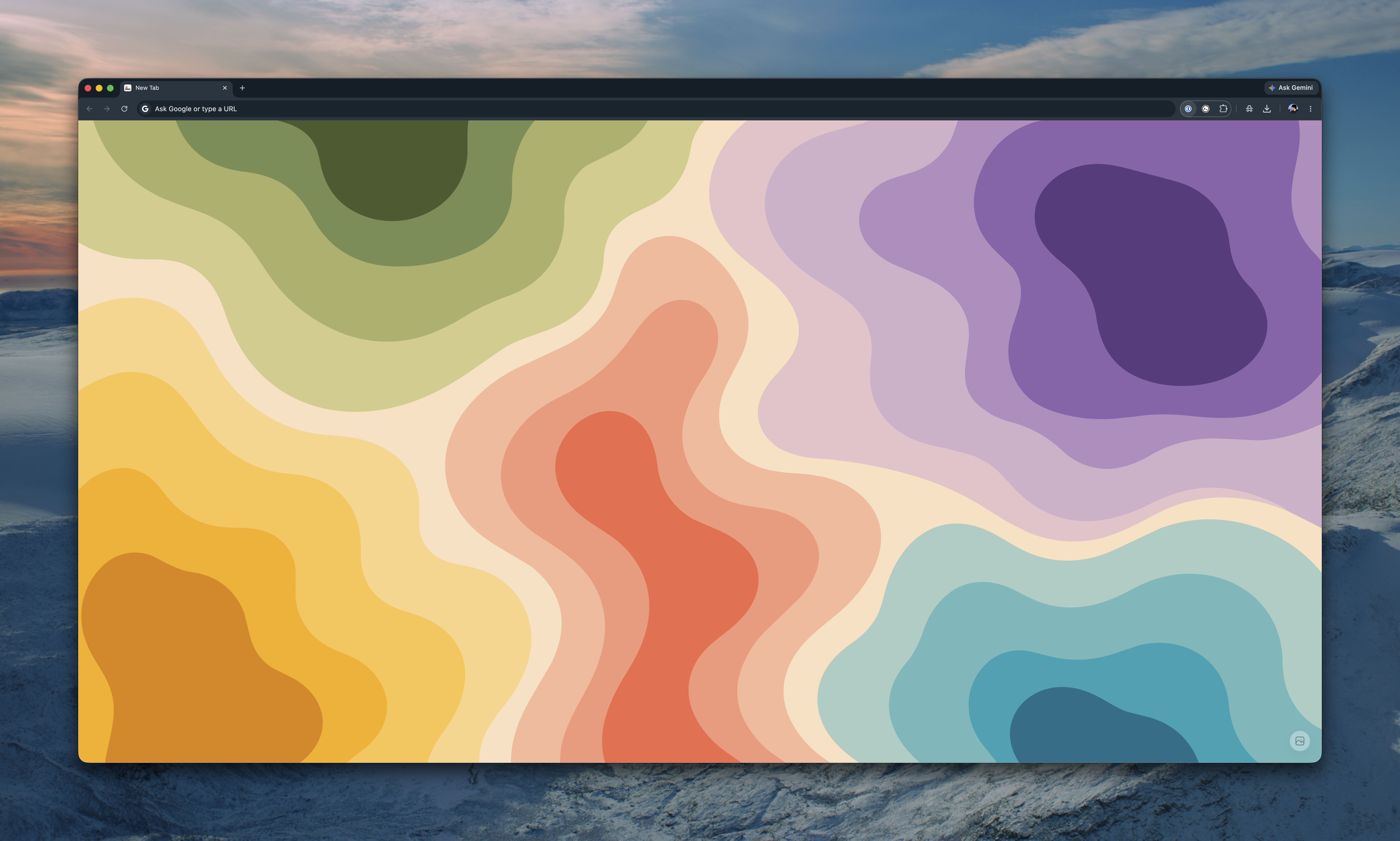 Start New Tab preview